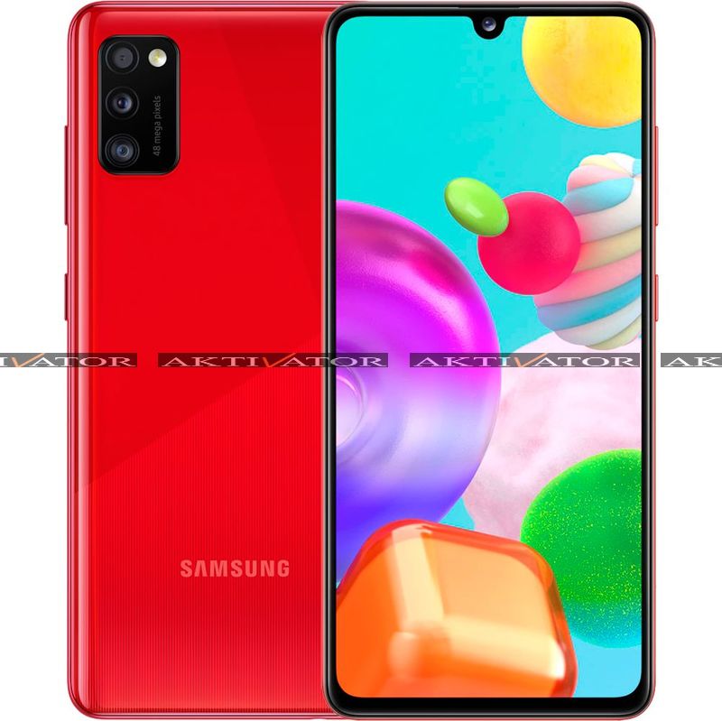 Смартфон Samsung Galaxy A41 64Gb (Red)