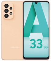 Смартфон Samsung Galaxy A33 5G 8/128Gb (Peach)