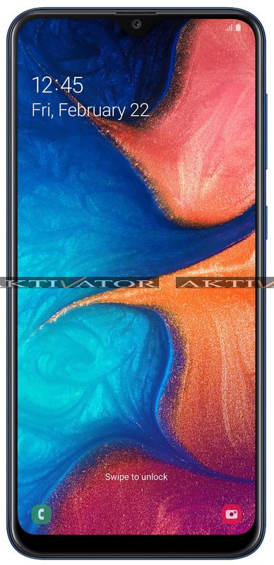 Смартфон Samsung Galaxy A20 2019 32Gb Blue