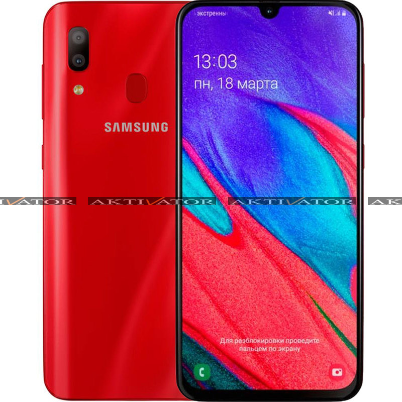 Смартфон Samsung Galaxy A40 64 ГБ Red