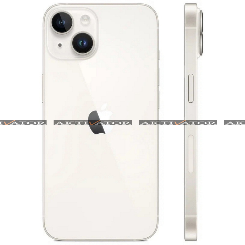 Смартфон Apple iPhone 14 128Gb (Starlight) 