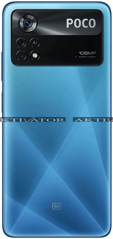 Смартфон Xiaomi Poco X4 Pro 5G 6/128 ГБ (Laser Blue)